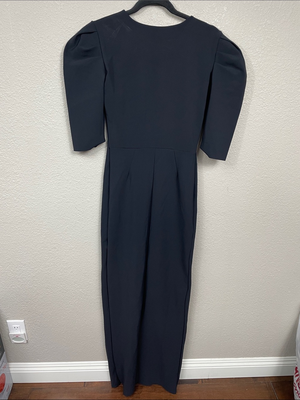 NWT Chiara Boni Castelo Maxi Dress Gown Black Cut Out Sz 44 - Picture 5 of 15
